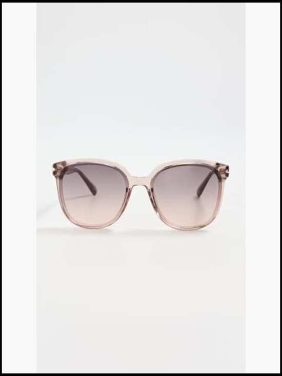 Round Sunglasses with UV Protection - Quay Rent Free